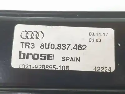 Автозапчастина б/у регулятор переднього правого скла для audi q3 (8ub, 8ug) 2.0 tdi посилання на oem iam 8u0837462  8u0837462