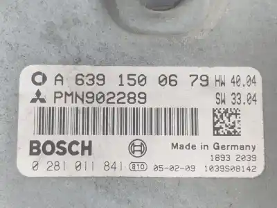 Second-hand car spare part ecu engine control for smart forfour (454) 1.5 cdi (454.001) oem iam references a6391500679  0281011841