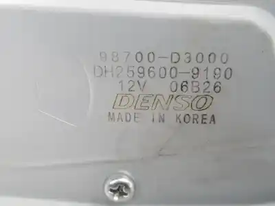 Автозапчастина б/у двигатель заднього склоочисника для hyundai tucson (tl, tle) 1.6 gdi посилання на oem iam 98700d3000  98700d3000