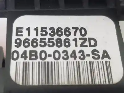 Second-hand car spare part multifunction switch for opel vivaro combi 1.5 cdti dpf oem iam references 96655861zd  96655861