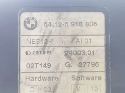 Second-hand car spare part full normal heating for bmw 3 compact (e46) 320 td oem iam references 64126918806  6918806