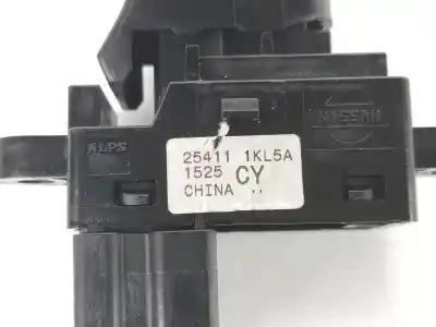 Peça sobressalente para automóvel em segunda mão botão / interruptor elevador vidro traseiro esquerdo por nissan leaf el referências oem iam 254111kl5a  254111kl5a
