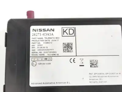 Peça sobressalente para automóvel em segunda mão módulo eletrônico por nissan leaf el referências oem iam 282754da5a  282754da5a