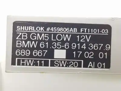 Pezzo di ricambio per auto di seconda mano modulo elettronico per bmw 3 compact (e46) 320 td riferimenti oem iam 61356914367  6914367