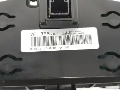 Peça sobressalente para automóvel em segunda mão quadrante por nissan leaf el referências oem iam 248103nl0b  248103nl0b