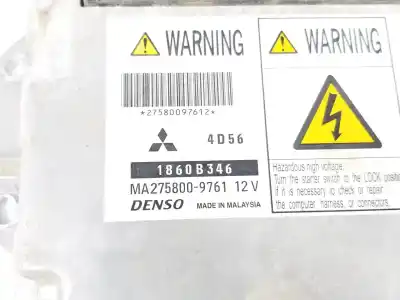 Автозапчастина б/у ебу контролер двигуна для mitsubishi l 200 (ka0/kb0) 2.5 di-d cat посилання на oem iam 1860b346  ma2758009761