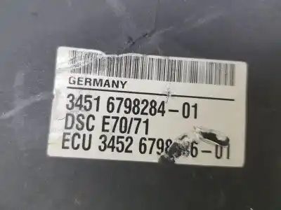 Peça sobressalente para automóvel em segunda mão abs por bmw x5 (e70) xdrive 30 d referências oem iam 34516798284  6798284