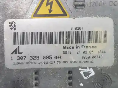 Pièce détachée automobile d'occasion  module de ballast de phare xenon pour peugeot 407 sw 2.0 16v hdi fap références oem iam 1039f00743 1307329095 