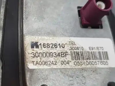 Peça sobressalente para automóvel em segunda mão antena por bmw x6 (e71, e72) xdrive 30 d referências oem iam 65209125663  9125663