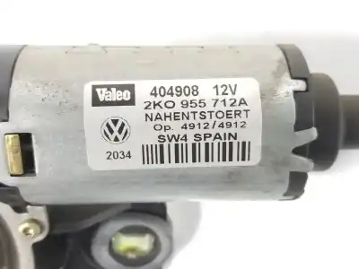 Second-hand car spare part rear windshield wiper motor for volkswagen caddy ka/kb 2.0 sdi oem iam references 2k0955712a