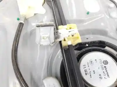 Second-hand car spare part passenger side right window regulator for volkswagen caddy ka/kb 2.0 sdi oem iam references 2k1837730l  2k1837752ba