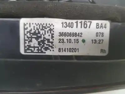 Автозапчасти б/у внутренний правый задний фонарь за opel astra k (b16) 1.6 cdti (68) ссылки oem iam 13401167