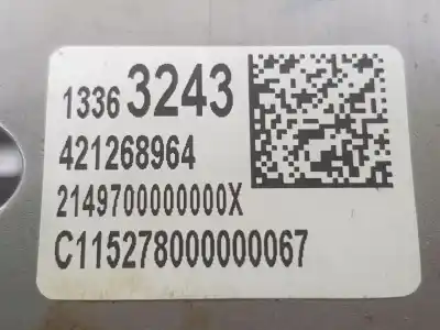 Автозапчасти б/у рулевая колонка за opel astra k (b16) 1.6 cdti (68) ссылки oem iam 13363243  39133886