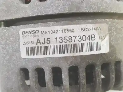 Автозапчасти б/у генератор за opel astra k (b16) 1.6 cdti (68) ссылки oem iam 13587304