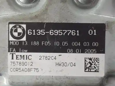 Second-hand car spare part electronic module for bmw 5 touring (e61) 525 d oem iam references 61356957761  6957761