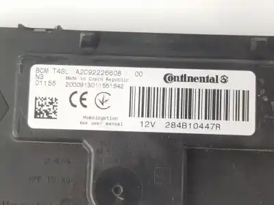 Автозапчастина б/у електронний модуль для dacia dokker essential посилання на oem iam 284b10447r  a2c92226608