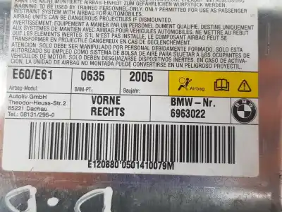 Автозапчастина б/у передня права бічна подушка безпеки для bmw 5 touring (e61) 525 d посилання на oem iam 72126963022  6963022