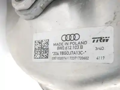 Автозапчастина б/у гальмівний серво для audi a4 avant 2.0 16v tdi посилання на oem iam 8w0612107  8w0612107