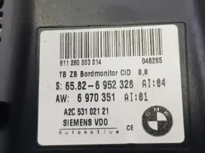 Автозапчасти б/у многофункциональный дисплей за bmw 5 touring (e61) 525 d ссылки oem iam 65826952328