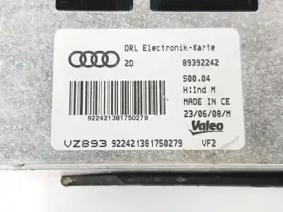 Peça sobressalente para automóvel em segunda mão módulo eletrônico por audi a5 coupe 3.0 v6 24v tdi referências oem iam 89392242