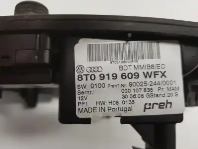Second-hand car spare part multifunction switch for audi a5 coupe 3.0 v6 24v tdi oem iam references 8t0919609  8t0919611