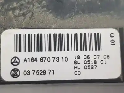 Second-hand car spare part climate control for clase c clase m 3.0 cdi oem iam references a1648707310  a1648707310