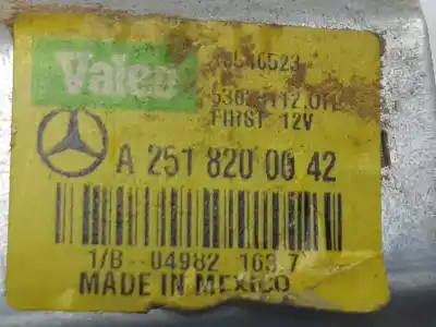 Second-hand car spare part rear windshield wiper motor for clase c clase m 3.0 cdi oem iam references a2518200042  a2518200042