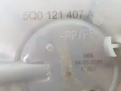 Second-hand car spare part coolant expansion tank for seat leon (5f1) 1.6 tdi oem iam references 5q0121407a