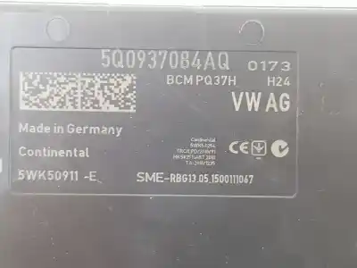 Peça sobressalente para automóvel em segunda mão MÓDULO ELETRÔNICO por SEAT LEON ST (5F8)  Referências OEM IAM 5Q0937084AQ  5Q0937084AQ