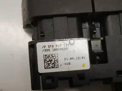 Second-hand car spare part switch for seat leon (5f1) 1.6 tdi oem iam references 5f0927137  5f0927137