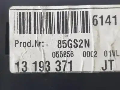Gebrauchtes Autoersatzteil elektronisches modul zum opel vectra c (z02) 1.9 cdti (f69) oem-iam-referenzen 13193371  13193371