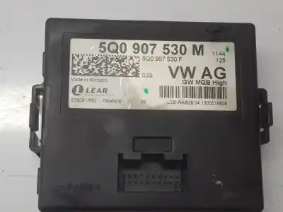 Second-hand car spare part electronic module for seat leon (5f1) 1.6 tdi oem iam references 5q0907530m  5q0907530m