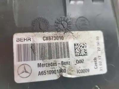Peça sobressalente para automóvel em segunda mão intercooler por clase c clase c lim. 2.1 cdi referências oem iam a6510901800  a6510901800