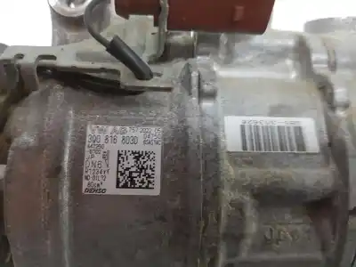 Pezzo di ricambio per auto di seconda mano compressore aria condizionata per volkswagen troc 2.0 tdi riferimenti oem iam 3q0816803d  3q0816803d