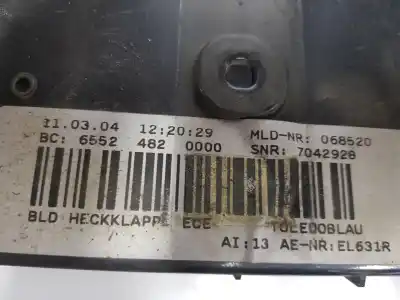 Автозапчастина б/у задні модинги для bmw 7 (e65, e66, e67) 735 i, li посилання на oem iam 51137042936  7042936