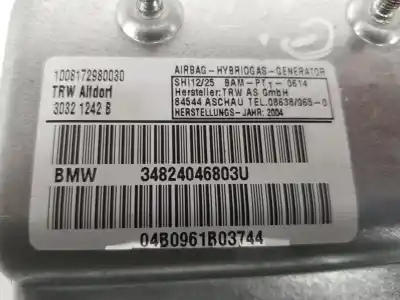 Second-hand car spare part front right side airbag for bmw 7 (e65, e66, e67) 735 i, li oem iam references 72129180927  9180927