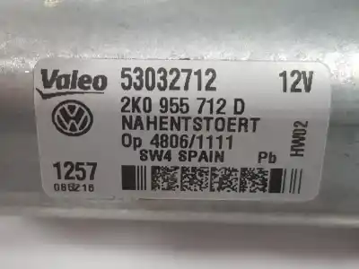 Автозапчасти б/у мотор заднего стеклоочистителя за volkswagen caddy furgón/kombi 2.0 tdi ссылки oem iam 2k0955712d  2k0955712d