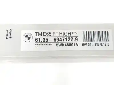 Автозапчастина б/у електронний модуль для bmw 7 (e65, e66, e67) 735 i, li посилання на oem iam 61356947122  6947122