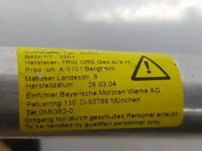Автозапчастина б/у натяжач подушки безпеки задня ліва для bmw 7 (e65, e66, e67) 735 i, li посилання на oem iam 72119132839  9132839