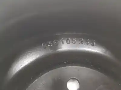 Pezzo di ricambio per auto di seconda mano puleggia dell albero motore per volkswagen golf vii lim. 1.6 tdi dpf riferimenti oem iam 03g105243