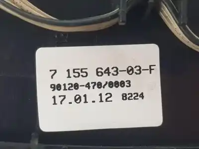 Pezzo di ricambio per auto di seconda mano pomello della leva del cambio per bmw 3 touring (e91) 330 d riferimenti oem iam 25167570652  25167570652