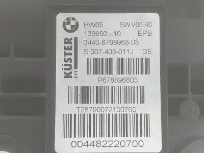 Pièce détachée automobile d'occasion frein à main électrique pour bmw x6 3.0 turbodiesel références oem iam 34436788968 34436850289 