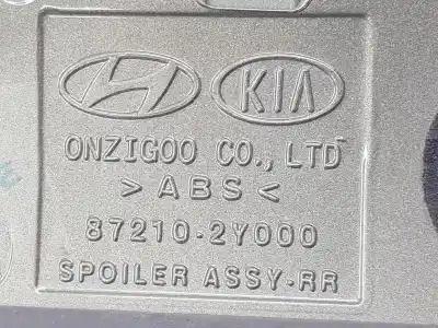 Second-hand car spare part rear spoiler for hyundai ix35 2.0 crdi cat oem iam references 872102y000