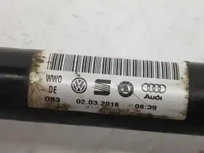 Автозапчастина б/у трансмісія задня права для volkswagen tiguan (ad1, ax1) 2.0 tdi посилання на oem iam 3q0501204b  3q0501204b