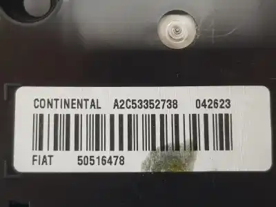 Автозапчасти б/у приборная доска за alfa romeo giulietta (940_) 2.0 jtdm (940.fxl1a) ссылки oem iam 50516478  50516478