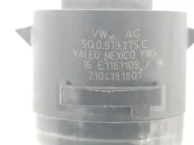 Автозапчастина б/у датчик парковки для volkswagen tiguan (ad1, ax1) 2.0 tdi посилання на oem iam 5q0919275c  5q0919275c