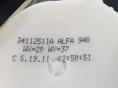 Автозапчасти б/у задний левый ремень безопасности за alfa romeo giulietta (940_) 2.0 jtdm (940.fxl1a) ссылки oem iam 156101398  156101398