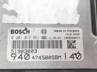 Автозапчасти б/у блок управления двигателем за alfa romeo giulietta (940_) 2.0 jtdm (940.fxl1a) ссылки oem iam 51903003  51903003