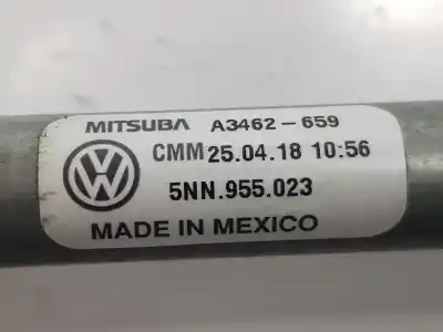 Автозапчастина б/у двигатель передніх склоочисників для volkswagen tiguan (ad1, ax1) 2.0 tdi посилання на oem iam 5nn955023  5nn955023