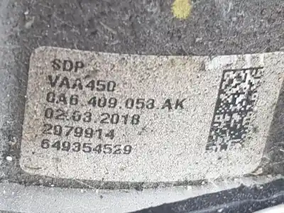Автозапчасти б/у передний дифференциал за volkswagen tiguan (ad1, ax1) 2.0 tdi ссылки oem iam 0cp409053k  0cp409053k